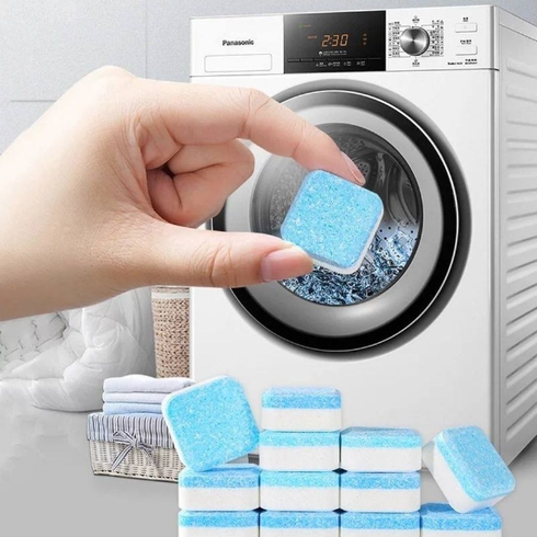 Антибактериальное средство очистки стиральных машин №2 Washing mashine cleaner в шипучих таблетках