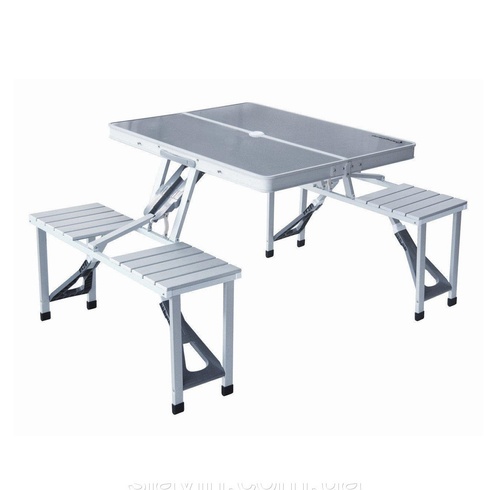 Складной алюминиевый стол для пикника со стульями Picnic Table