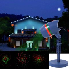 Уличный новогодний лазерный проектор Star Shower Motion Laser Light