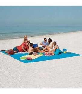 Пляжная подстилка покрывало коврик Анти-песок Sand Free Mat 200x200 см