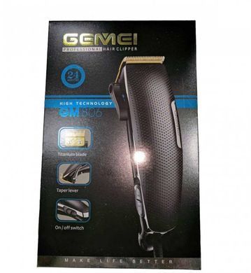 Не работает причина неизвестна Машинка для стрижки профессиональная Gemei GM-806