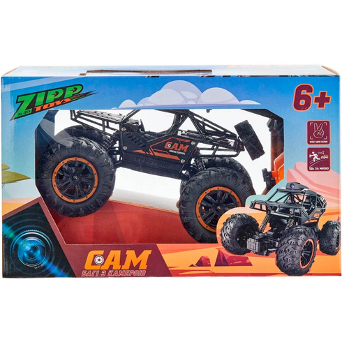 Радиоуправляемая игрушка ZIPP Toys Машинка CAM багги с камерой, черный
