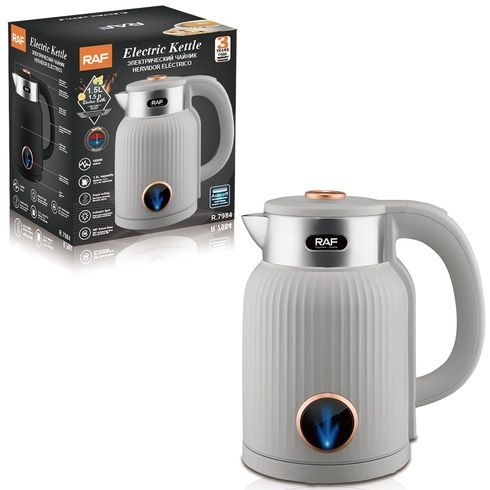 Електричний чайник RAF R.7984 з автоматичним вимкненням 1500W 1,5л