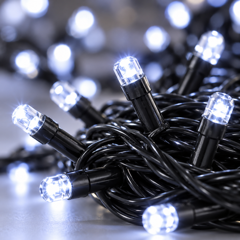 Гірлянда-нитка String-Lights 100W-7, 7 м 100 LED Біле світло
