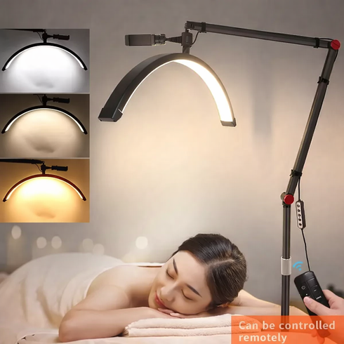 Бестеневая напольная лампа-полумесяц LED Moon HD-M2X Censreal