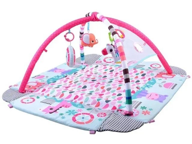 Ігровий килимок LEAN Toys 5в1 з кульками у подарунок / Килимок для розвитку X-647