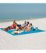Пляжна підстилка покривало килимок Анти-пісок Sand Free Mat 200x200 см