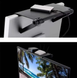 Регульована полиця для телевізора Screen Top Shelf, Черный