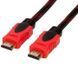 Кабель HDMI-HDMI Donli оплетка, фериты, усиленный 20 м (V1.4), Черный