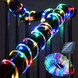 Светодиодная гирлянда "Трубка" 20м 200 LED солнечная батарея, разноцветная
