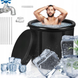 Круглый каркасный бассейн для ледяной ванны / Ледовая ванна надувная "Ice Bath Spa"