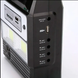 Портативна станція GDLight GD8216 Bluetooth/Power Bank на сонячній батареї з ліхтарем + 3 лампи