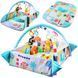 Ігровий килимок LEAN Toys 5в1 з кульками у подарунок / Килимок для розвитку X-647