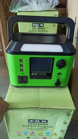 Портативная электростанция ZXX Super Power 500Wh (1000W, 220V)