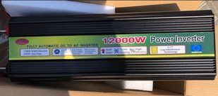 Перетворювач (інвертор) 12V-220V 12000W, Черный