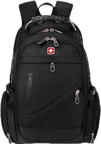 Рюкзак, швейцарский рюкзак, SwissGear 8810, туристический рюкзак, рюкзак для ноутбука Черный