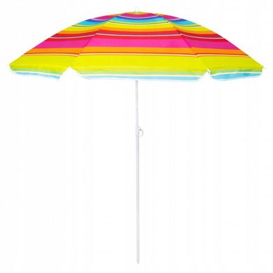 Пляжна парасолька 180см, сонцезахисна парасолька з кріпленням спиць