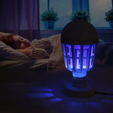 Светодиодная лампа отпугиватель от комаров Mosquito Killer Lamp, 15Вт