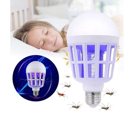 Світлодіодна лампа відлякувач від комарів Mosquito Killer Lamp, 15Вт