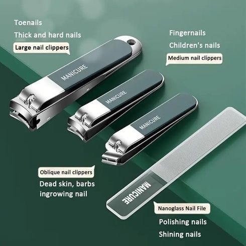 Маникюрно-педикюрный набор Nail Clipper Set 10 в 1
