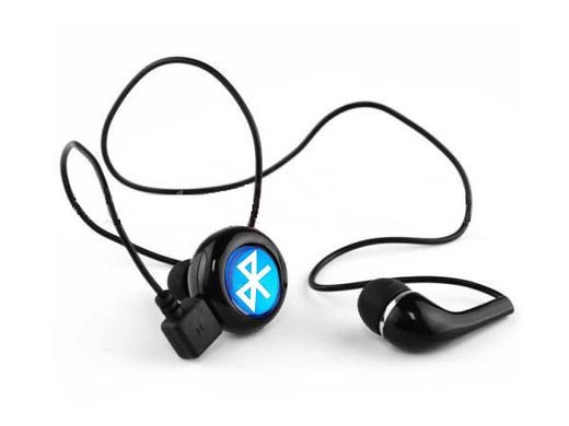 Беспроводные стерео наушники AirBeats Bluetooth mini 4.0 Stereo Headset White блютуз гарнитура, Чёрно - белый