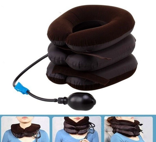 Надувная подушка для шеи, ортопедический воротник Tractors for cervical