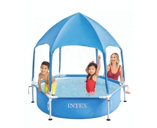 Каркасний басейн METAL FRAME Intex 28209, 183 x 38 см 700 л