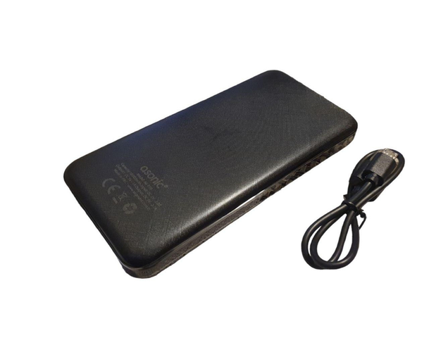 Павер банк, Power Bank 10000 mAh с индикатором заряда, Asonic P10 черный