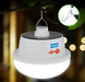 Кемпинговый фонарь лампа USB GTM LED 2026 Светильник на аккумуляторе с солнечной панелью , Белый