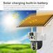 4K Бездротова камера Solar WI-FI , подвійний об'єктив, нічне бачення V380 Pro CCTV 8MP