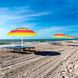 Пляжный зонт 180см, солнцезащитный зонт с креплением спиц