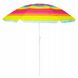 Пляжна парасолька 180см, сонцезахисна парасолька з кріпленням спиць