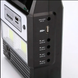 Портативна станція GDLight GD8216 Bluetooth/Power Bank на сонячній батареї з ліхтарем + 3 лампи