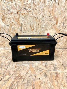 Автомобільний акумулятор 12V100Ah(20HR)182MIN(RC)650A (WX 100 mf 12V), Черный