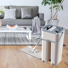 Швабра с ведром и самоотжимом Триумф, Spin Mop Scratch Cleaning 360, швабра лентяйка