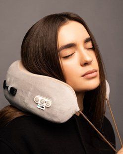 Массажная подушка Gelius Smart Pillow Massager GP-PM001 , Бежевый