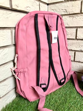 Шкільний з медведиком у кишені рюкзак стильний,спортивний,підлітковий рюкзак Рожевий