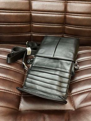 Чоловіча стильна сумка JUES TONI (маленька), Черный