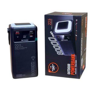 Павер банк 80000mah PD-80 / 22,5 Ліхтар + кабель Power Bank