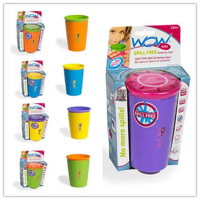 Чашка кружка непроливайка Wow Cup для детей, Разные цвета