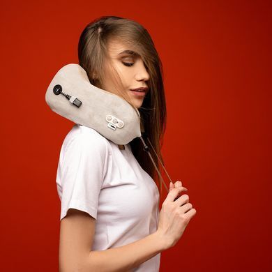 Масажна подушка Gelius Smart Pillow Massager GP-PM001, Бежевий