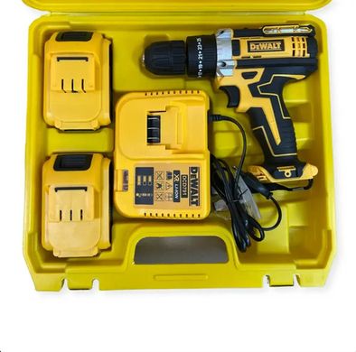 Аккумуляторный шуруповерт Dewalt 24V с набором инструментов в кейсе, Шуруповерт Деволт