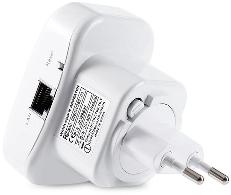 WIFI REPEATER Dynamode Усилитель сигнала, репитер. ретранслятор 300Mb Белый, Белый