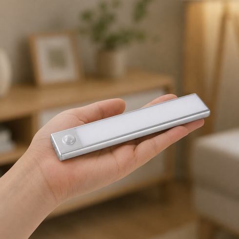 Портативна лампа із сенсором 20 см USB HYSS 200 / Меблевий світильник із сенсором / Світильник із магнітом