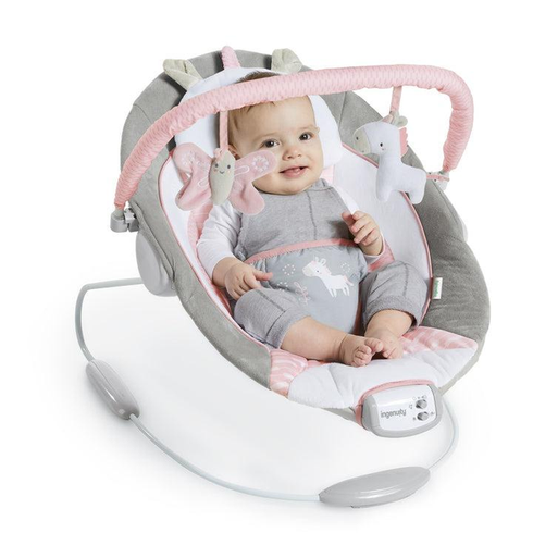 Детский шезлонг  Ingenuity Flora the Unicorn