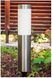Светильники для газона Warm Solar Pillar Light / Светодиодный светильник на солнечной батарее / Уличные фонари-столбики Solar 2 шт