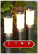 Светильники для газона Warm Solar Pillar Light / Светодиодный светильник на солнечной батарее / Уличные фонари-столбики Solar 2 шт