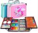 Набор для рисования Единорог 145 предметов в алюминиевом чемоданчике  розовый