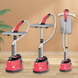 Вертикальний відпарювач для одягу Garment Steamer 2000W / Червона Парова праска для всіх видів тканини