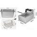Фритюрниця професійна Dotvix Electric Fryer D-803 електрична 3200W 8L